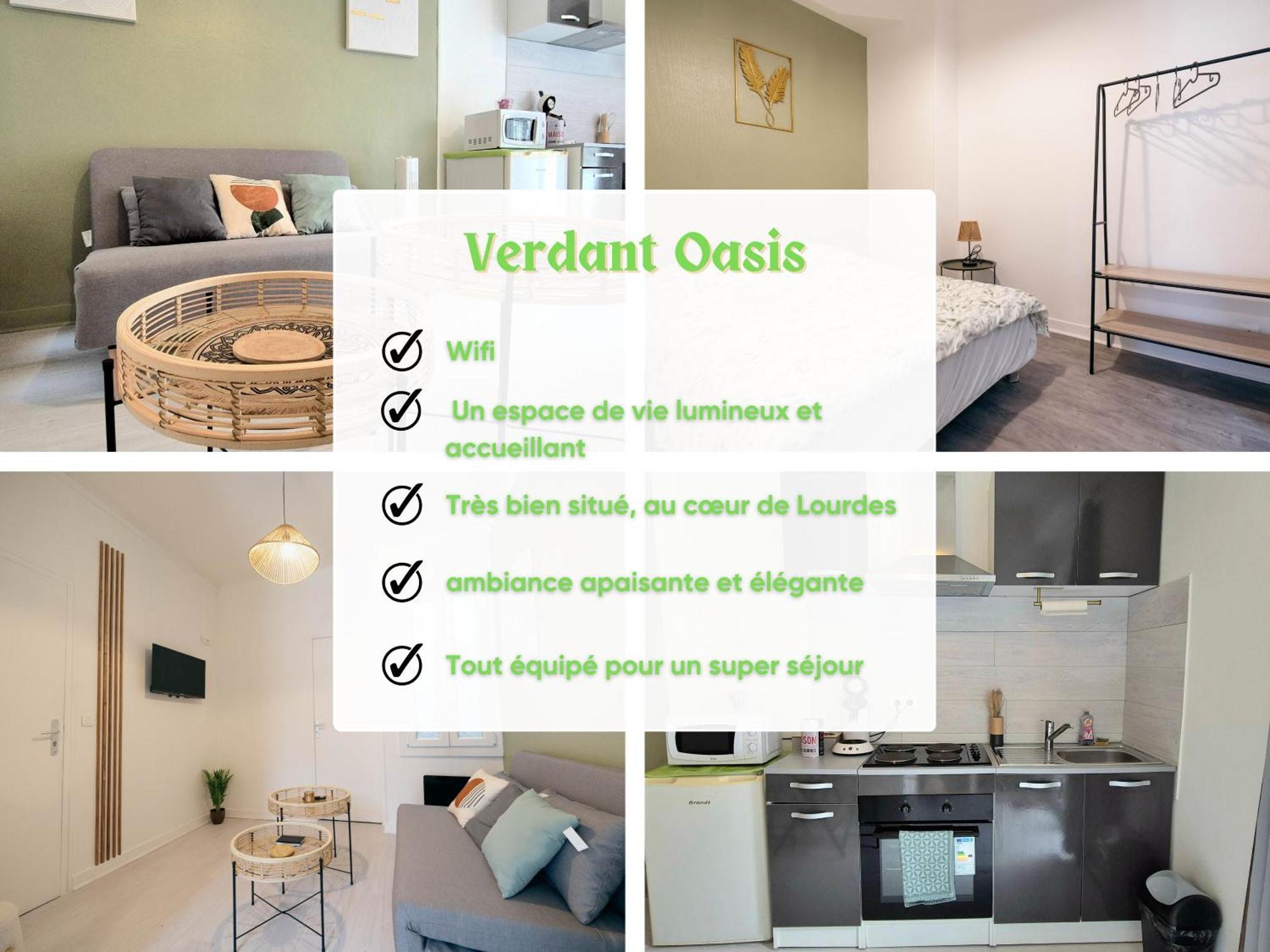 Verdant Oasis - Proche Du Centre - Wifi Gratuit - Parking A Proximite Lourdes Exterior foto